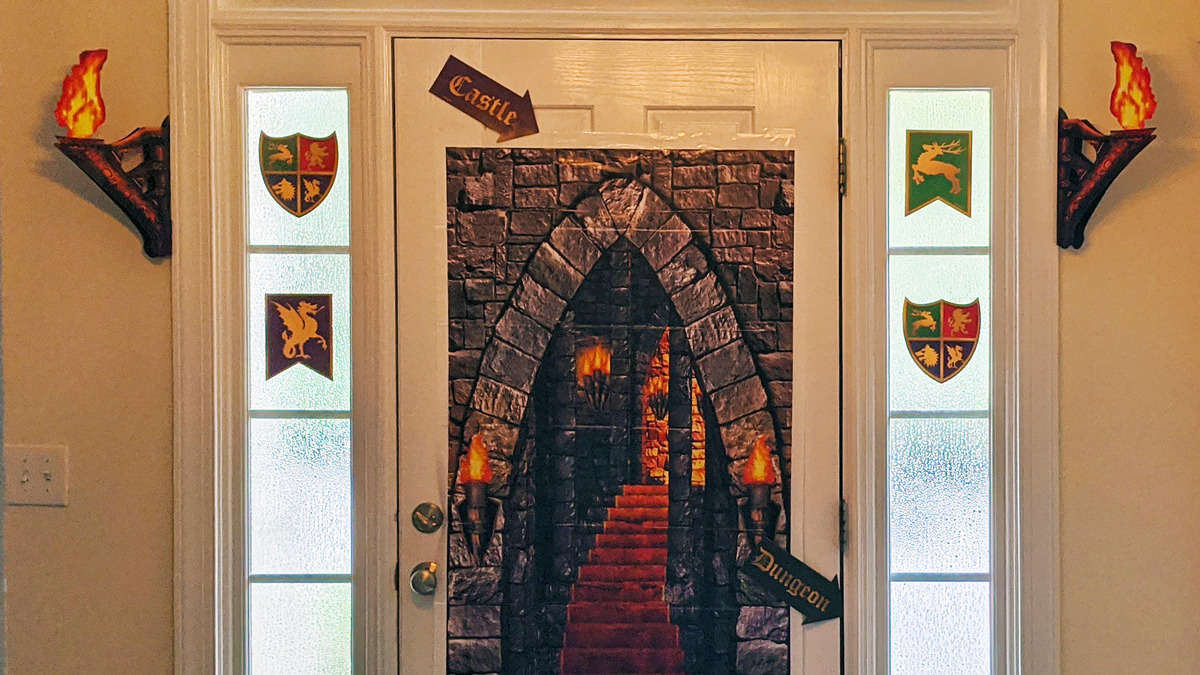 Renaissance Festival at home setup